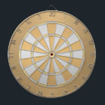 Silver and Gold Dartboard<br><div class="desc">Elegant silver and gold colored dart board.</div>