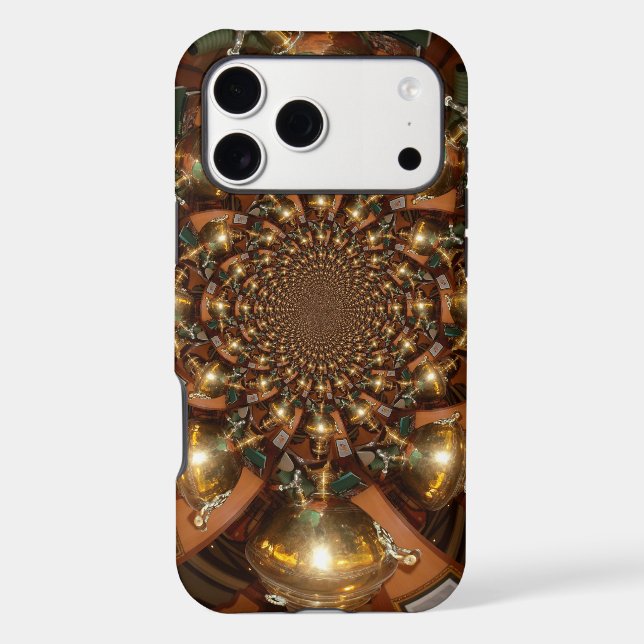 Silver and Gold Iphone Case (Back)