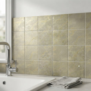 Silver And Gold Metallic Textured Plaster 5 Ceramic Tile