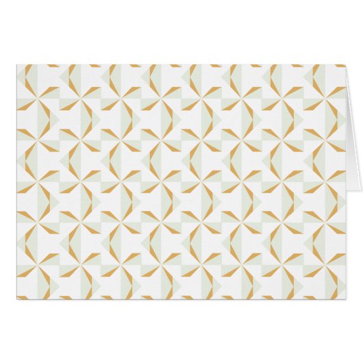 Silver and Gold Pinwheels Cards (Front Horizontal)