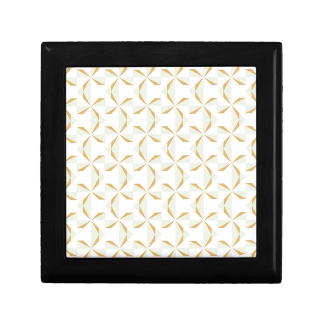 Silver and Gold Pinwheels Gift Box (Front)