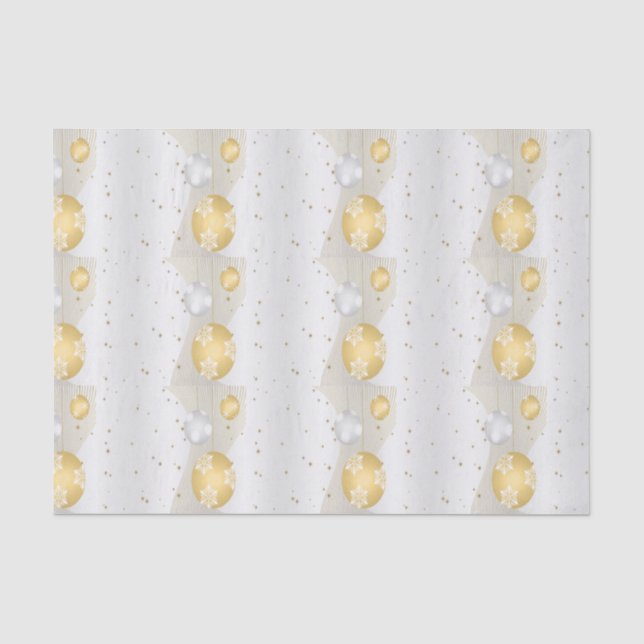 Silver and Gold Tissue Paper (Front)