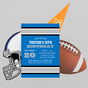 Tennessee Titans Themed Birthday Ticket Invite Digital 