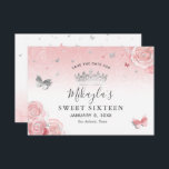 Silver and Light Blush Pink Roses Elegant Save The Date<br><div class="desc">Are you looking for elegant save the date ideas you can customize for a silver and light pink party theme? You can create your own pretty Cinderella princess themed stationery using these DIY template save the date invitations. The watercolor botanical art by Raphaela Wilson showcases vintage blush roses accented in...</div>