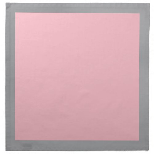SIlver and Pink Napkins
