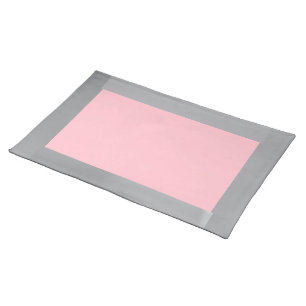 Silver and Pink Placemat
