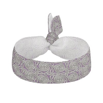 Hair Tie Dark Purple Color Hair Tie Zazzle Com