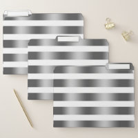 Silver and white stripes pattern