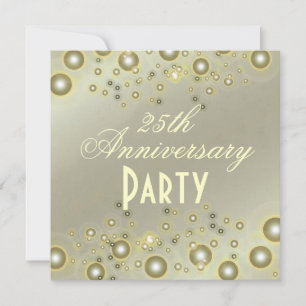 Silver Anniversary, 25th Anniversary Invitations