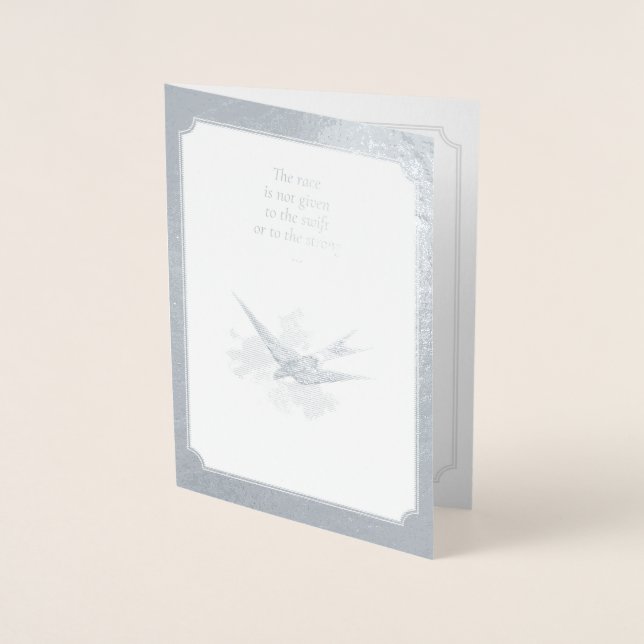 Silver Anniversary Foil Card (Front)