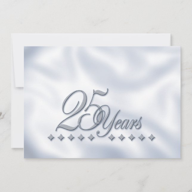 Silver Anniversary Invite (Front)