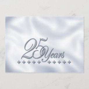 Silver Anniversary Invite