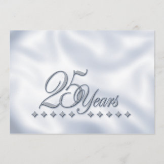 Silver Anniversary Invite