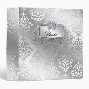 Silver Anniversary Monogram / Back 2 School Binder