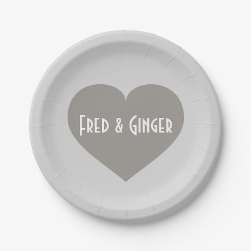 Silver Anniversary Paper Plates