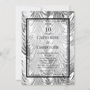 Silver Anniversary Party Invitation