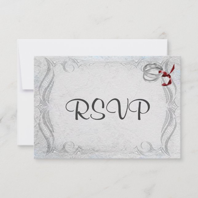 Silver Anniversary RSVP Card (Front)