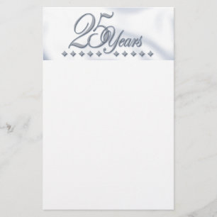 Silver Anniversary! Stationery