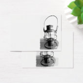 Silver Antique Railroad Lantern (Desk)