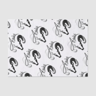 Silver Aries the Ram Zodiac Tissue Paper