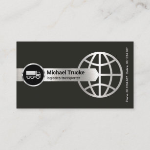 Silver Arrowhead Global Border Logistics Transport Business Card