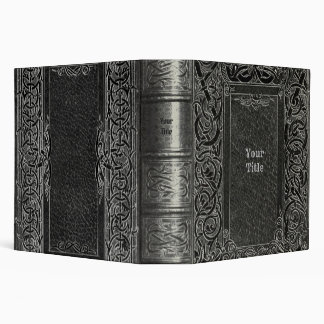 Silver Art Deco Binder