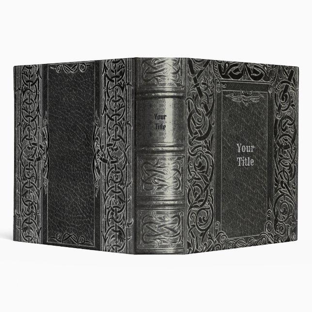 Silver Art Deco Binder (Background)