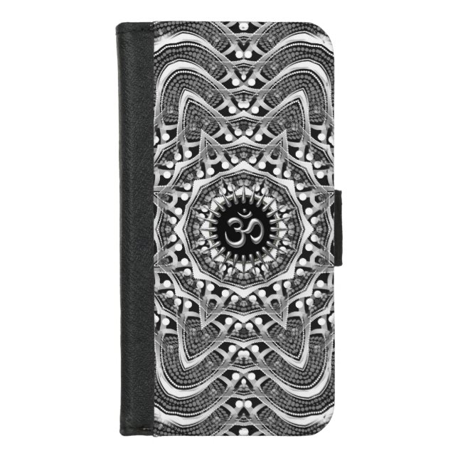 Silver Aum Vibration iPhone 4 CaseMate Cases (Front)
