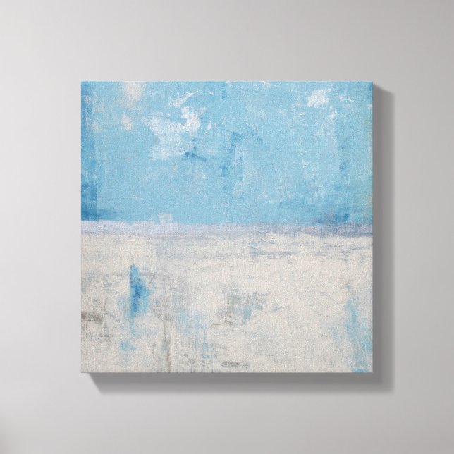 Silver Aura Canvas Print (Front)