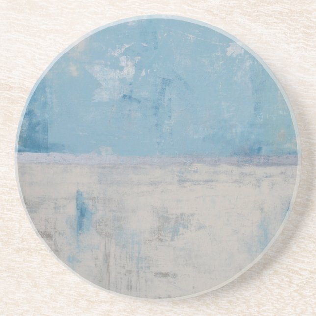 Silver Aura Drink Coaster (Front)