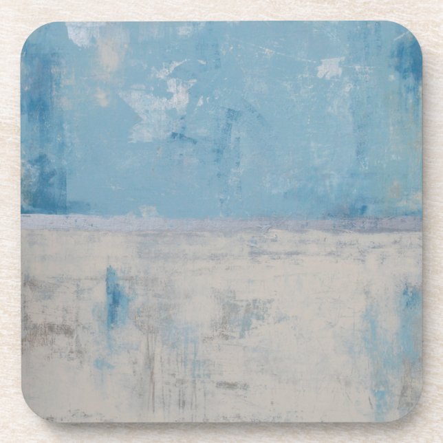 Silver Aura Drink Coaster (Front)