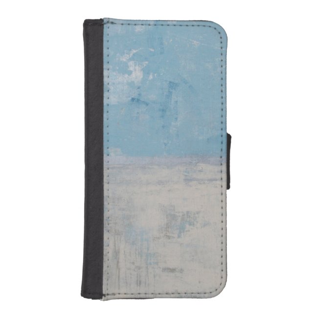 Silver Aura iPhone Wallet Case (Front)