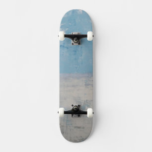 Silver Aura Skateboard Deck