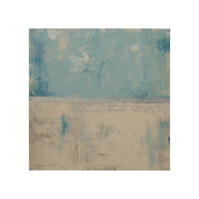 Silver Aura Wood Wall Art (Front)