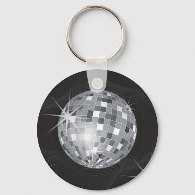 silver ball keychain (Front)