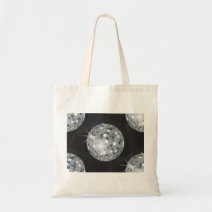 silver ball tote bag