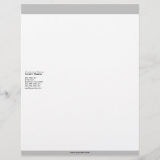Silver Bars Letterhead