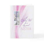Silver Bells Christmas for Sister Holiday Card Silver Bells Christmas for Sister Holiday Card