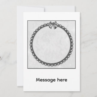 Silver Bells Invitation