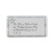 Silver Bells Wedding Address Labels