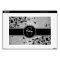 Silver Black Floral Swirls Personalized Laptop Ski
