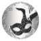 Silver Black Mask Masquerade Envelope Seal Favor