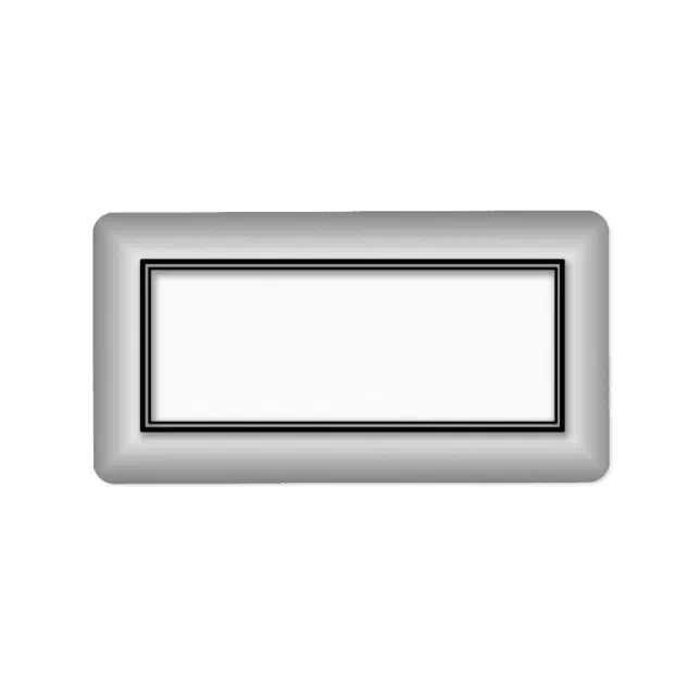Silver Blank Address Labels Zazzle