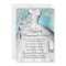 Silver Blue Princess Masquerade Sweet 16 Invite