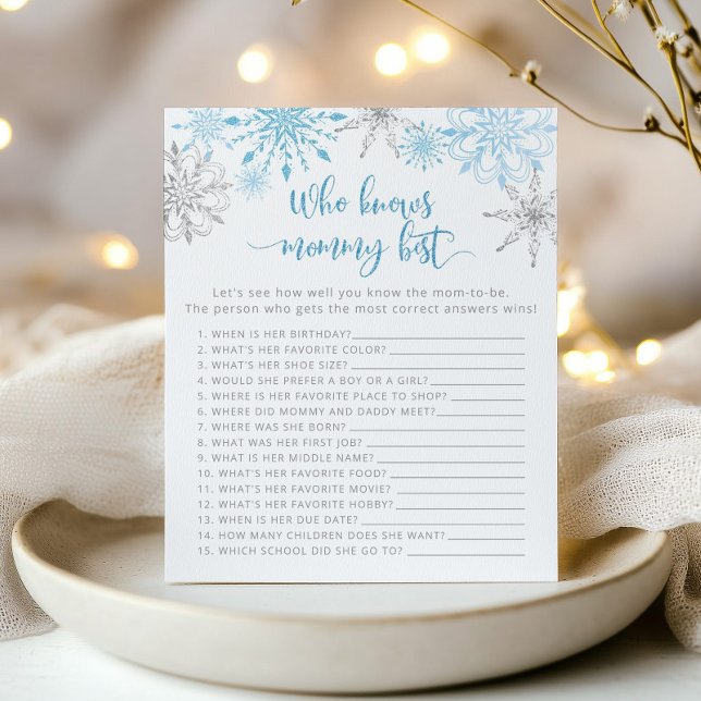 Silver blue snowlakes Who knows mommy best game (Creator Uploaded)