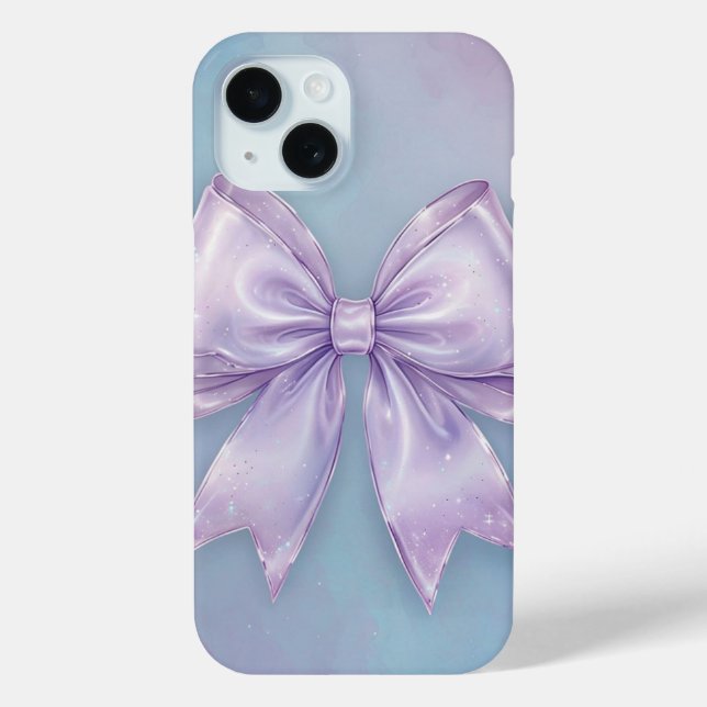 Silver Bow Case-Mate iPhone Case (Back)