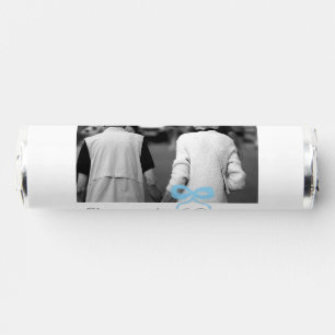 SILVER bow cheers to 60 years anniversary wedding Breath Savers® Mints