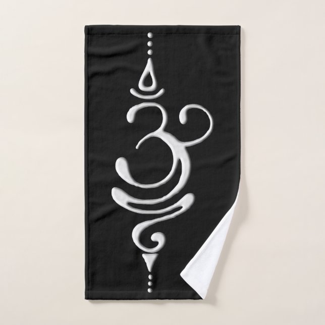 Silver Breathe  Hand Towel (Hand Towel)