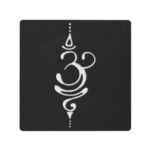Silver Breathe  Metal Print