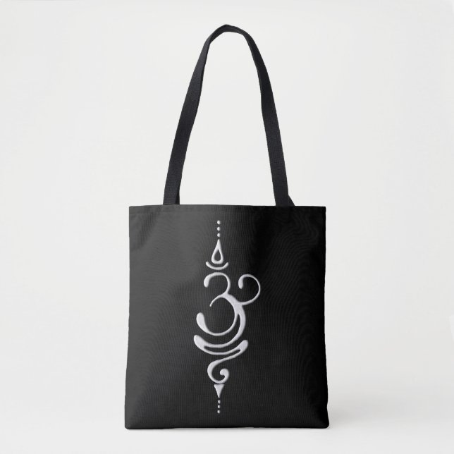 Silver Breathe  Tote Bag (Front)